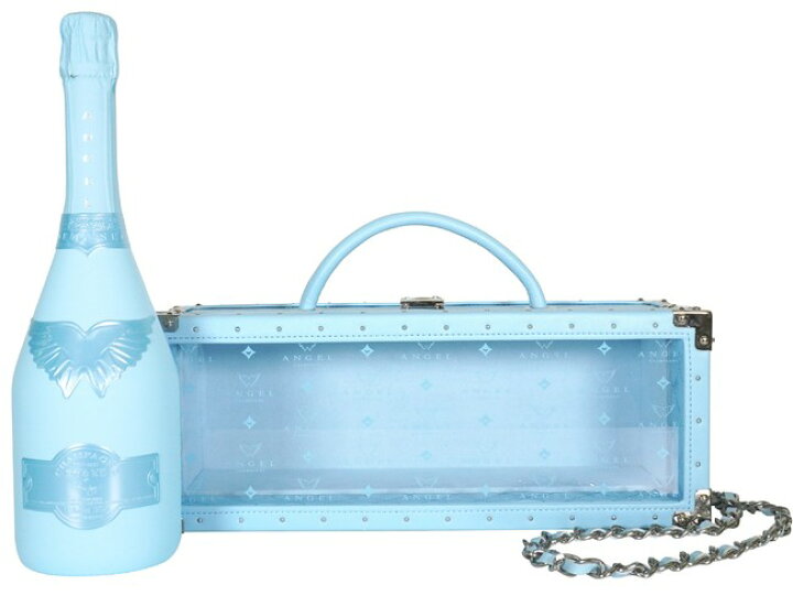楽天市場】 エンジェル ドゥミセック 750ml ブルー 青ANGEL CHAMPAGNE 