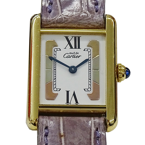 楽天市場】カルティエ Cartier 時計 レディース ブランド マストタンク 