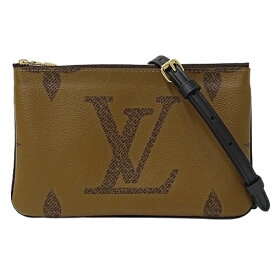 ルイ ヴィトン LOUIS VUITTON バッグ モノグラム ジャイアント リバース レディース ブランド ショルダーバッグ ポシェット ドゥーブル ジップ M69203 コンパクト ミニバッグ 斜め掛け おしゃれ 【中古】