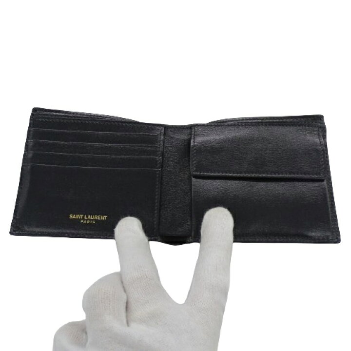 楽天市場】サンローラン SAINT LAURENT 財布 メンズ ブランド 二つ折り 