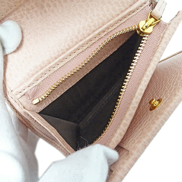 楽天市場】グッチ GUCCI 財布 レディース ブランド 三つ折り財布  