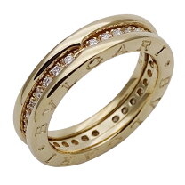 楽天市場】bvlgari ビーゼロワン リング 指輪 イエローゴールドの通販 