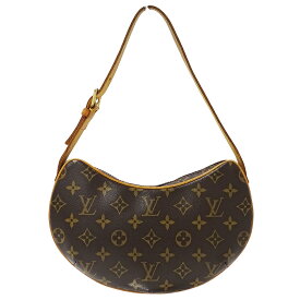 ルイ・ヴィトン LOUIS VUITTON バッグ モノグラム レディース ブランド ショルダーバッグ ポシェット クロワッサン M51510 ブラウン ワンショルダー 肩掛け ミニバッグ 小さめ おしゃれ 【中古】