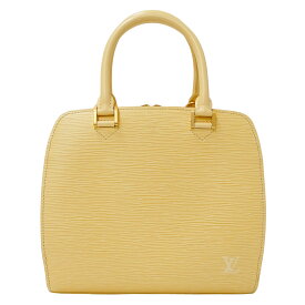 【バッグ・財布対象品5％OFF!4日20時から！】ルイ・ヴィトン LOUIS VUITTON バッグ レディース ブランド ハンドバッグ エピレザー ポンヌフ ヴァニラ クリームイエロー M5205A 手持ち おしゃれ 上品 大人 可愛い フェミニン 【中古】