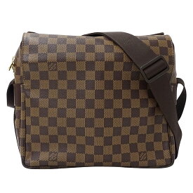 ルイ・ヴィトン LOUIS VUITTON バッグ ダミエ メンズ ブランド ショルダーバッグ ナヴィグリオ N45255 ブラウン 斜め掛け おしゃれ 【中古】
