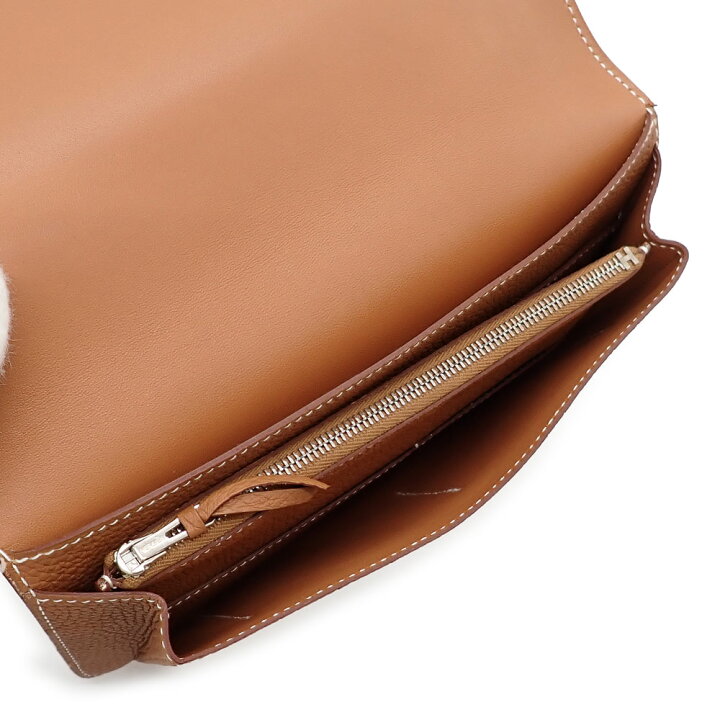 楽天市場】未使用品 HERMES エルメス ドゴンデュオ ドゴンGM 長財布 