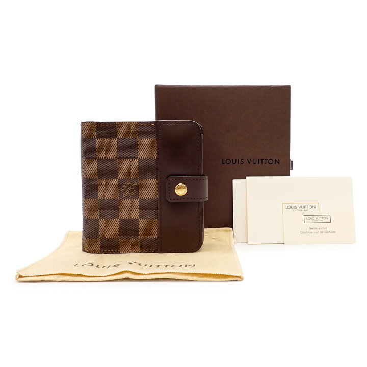 楽天市場】未使用品 LOUIS VUITTON ルイヴィトン コンパクトジップ 