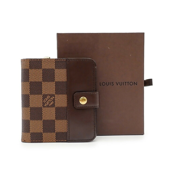 楽天市場】未使用品 LOUIS VUITTON ルイヴィトン コンパクトジップ 