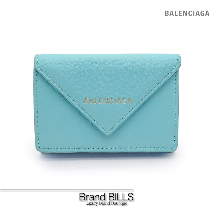 楽天市場】未使用品 BALENCIAGA バレンシアガ ペーパー ミニウォレット  