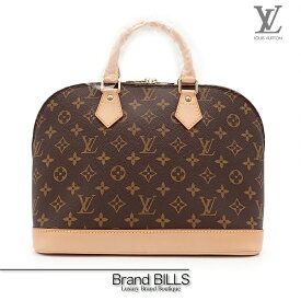 未使用品 LOUIS VUITTON ルイ ヴィトン アルマPM ハンドバッグ モノグラム ヌメ革 ブラウン ゴールド金具 M51130 送料無料 【中古】