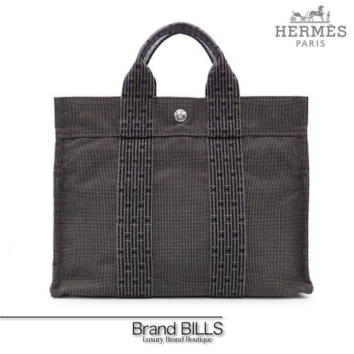 楽天市場】美品 HERMES エルメス エールライン トートPM  