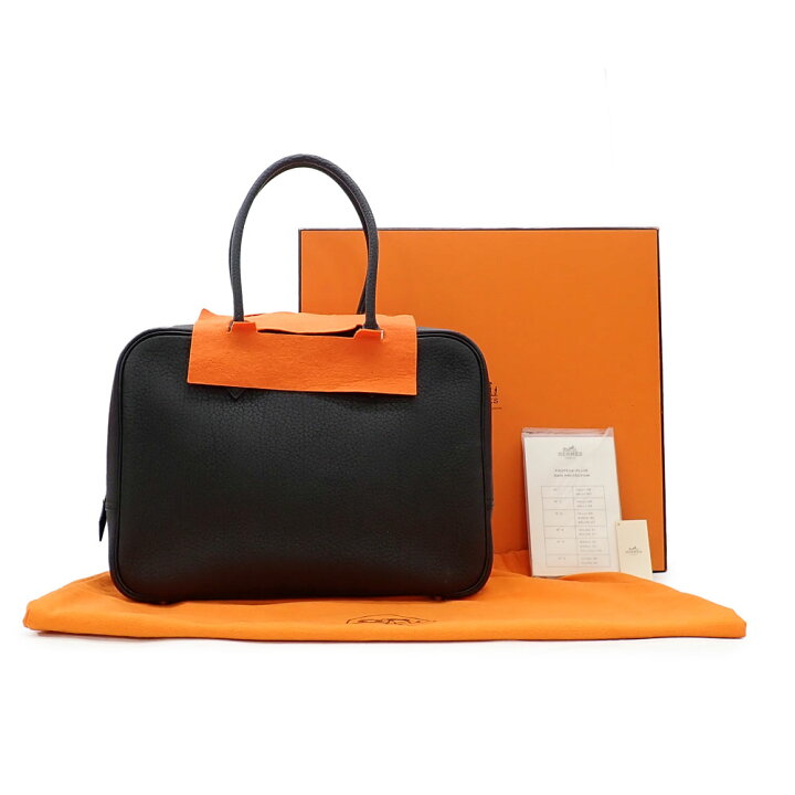 楽天市場】未使用品 HERMES エルメス プリュム 32 ハンドバッグ 