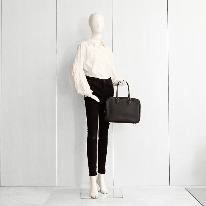 楽天市場】未使用品 HERMES エルメス プリュム 32 ハンドバッグ 