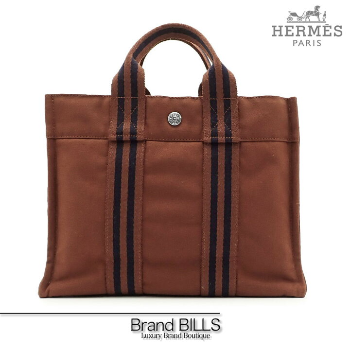 楽天市場】未使用品 HERMES エルメス フールトゥ トートPM トート 