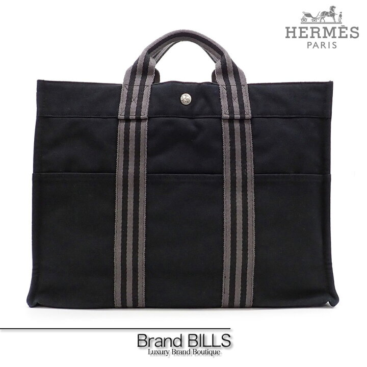 楽天市場】美品 HERMES エルメス フールトゥ トートMM トートバッグ  