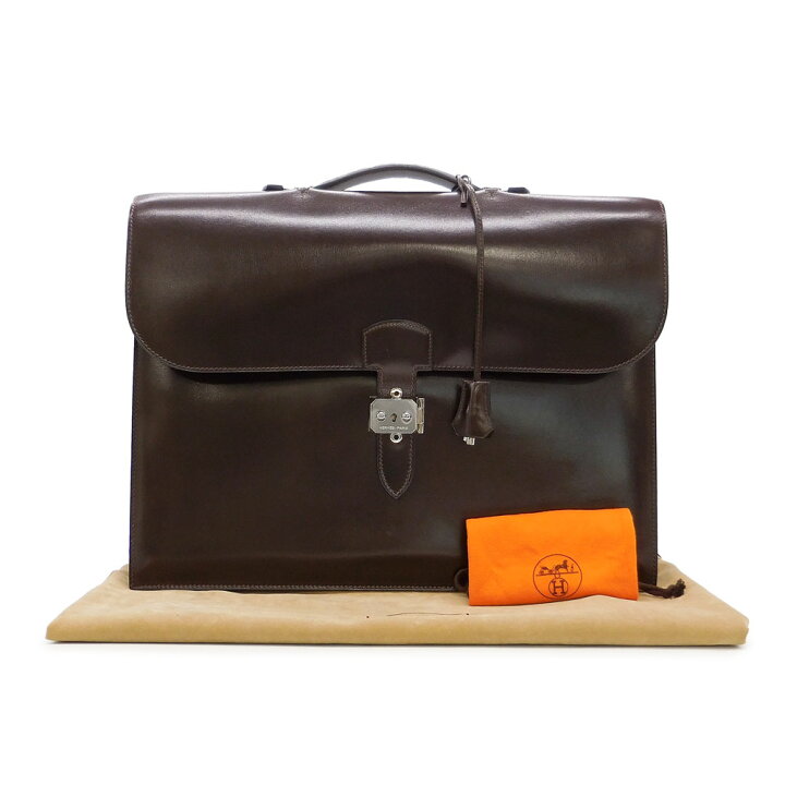 楽天市場】美品 HERMES エルメス サック・ア・デペッシュ 40 ビジネス 
