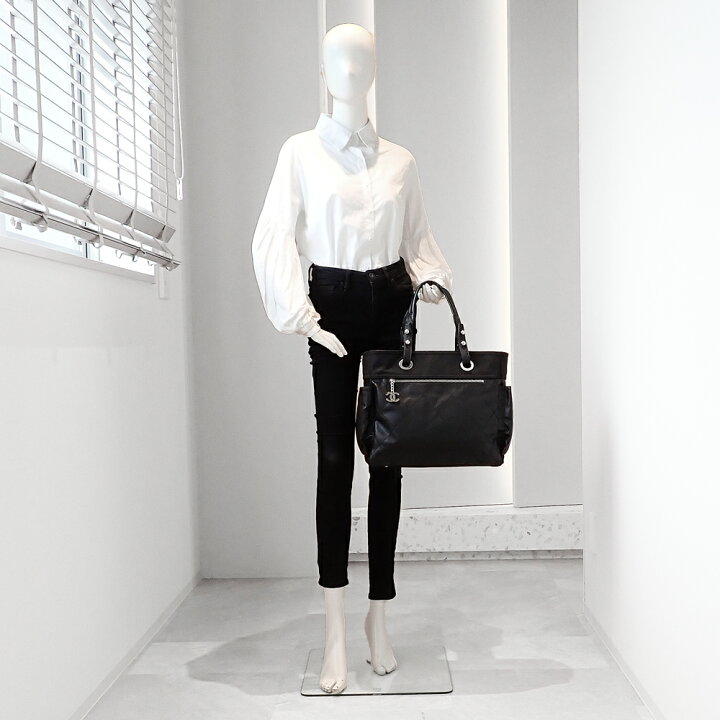 楽天市場】未使用品 CHANEL シャネル パリビアリッツ トートGM トート 