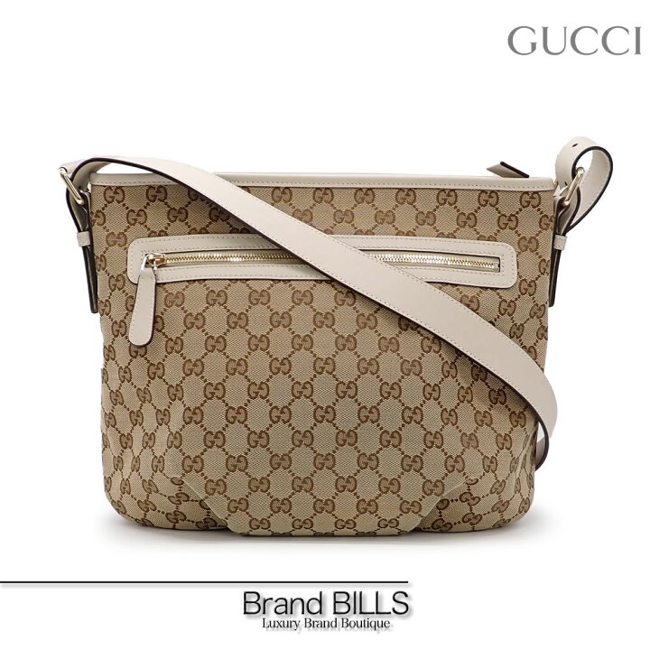 楽天市場】未使用品 GUCCI グッチ GGキャンバス ショルダーバッグ  