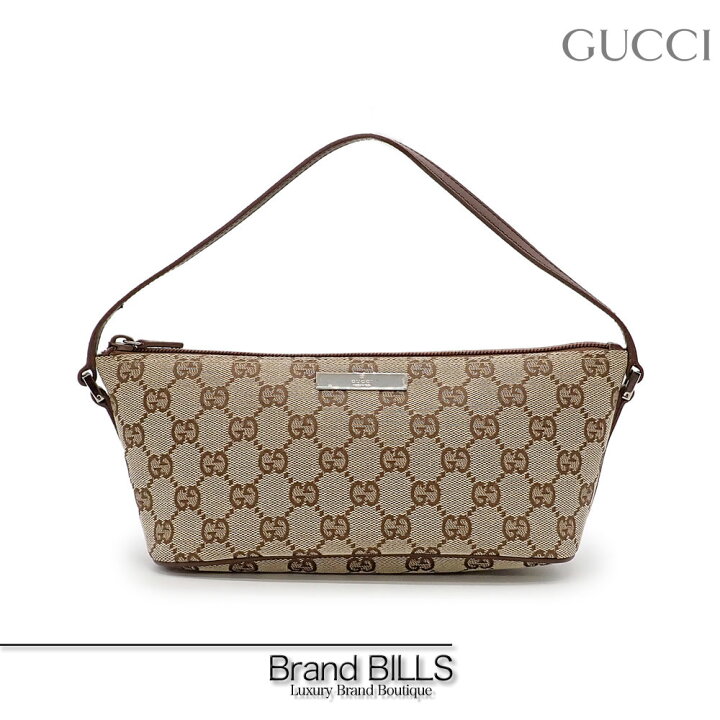 楽天市場】未使用品 GUCCI グッチ GGキャンバス アクセサリーポーチ
