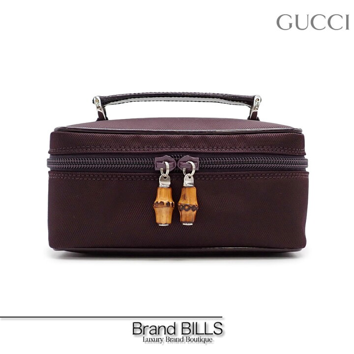 楽天市場】未使用品 GUCCI グッチ バンブー バニティ ポーチ 032・1705 