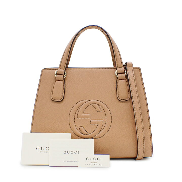 楽天市場】未使用品 GUCCI グッチ ソーホー インターロッキングG 2way 