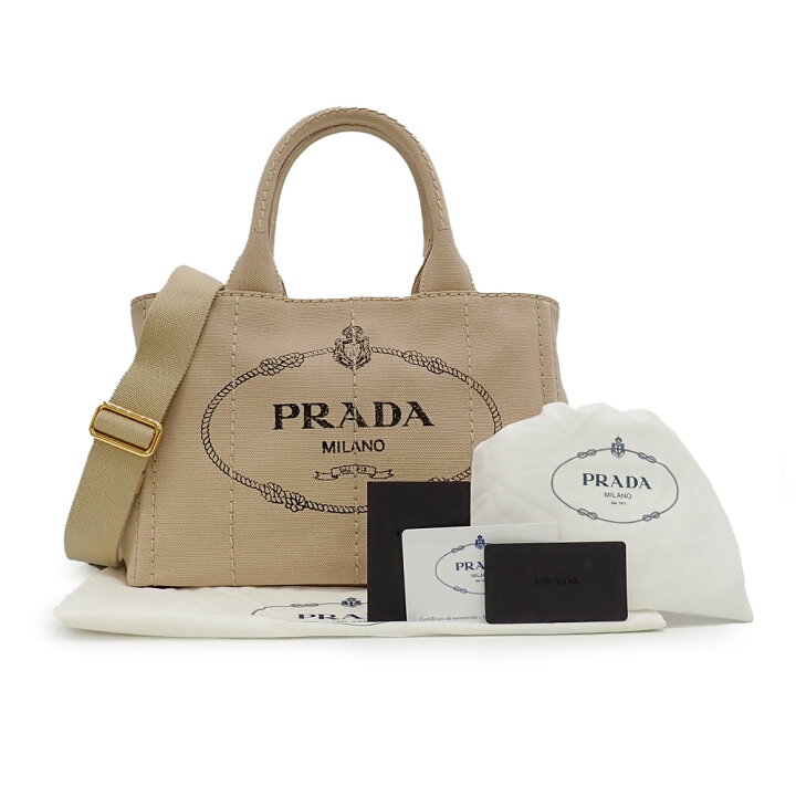 楽天市場】未使用品 PRADA プラダ カナパ ハンドバッグ ショルダー 