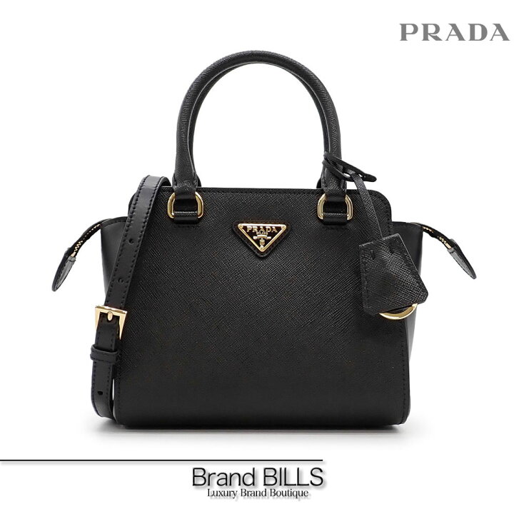 楽天市場】未使用品 PRADA プラダ サフィアーノ スモール ハンドバッグ  