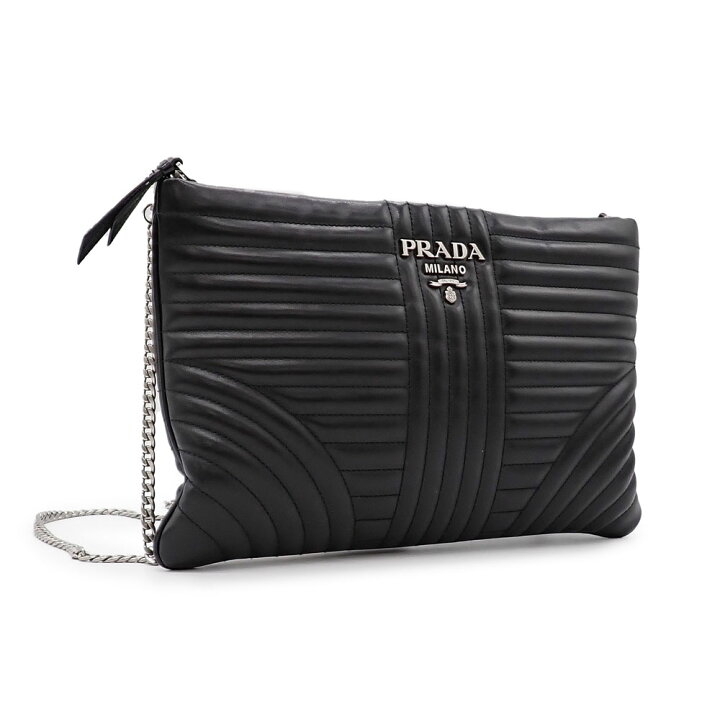 楽天市場】美品 PRADA プラダ ダイアグラム チェーン ショルダーバッグ  