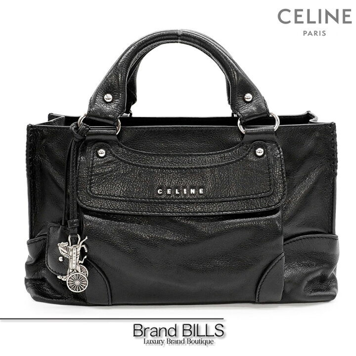 楽天市場】未使用品 CELINE セリーヌ ブギーバッグ ハンドバッグ 38RE 