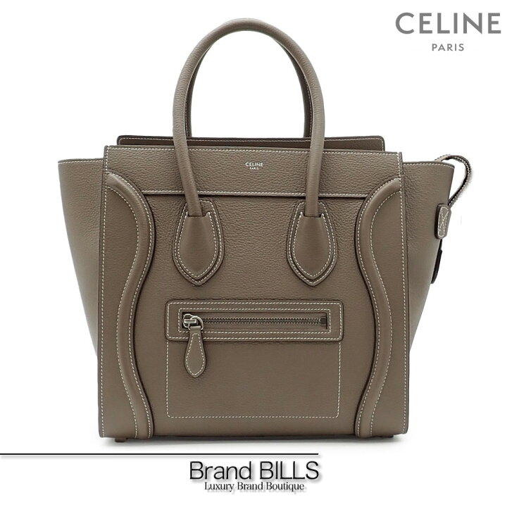 楽天市場】未使用品 CELINE セリーヌ ラゲージ マイクロショッパー 