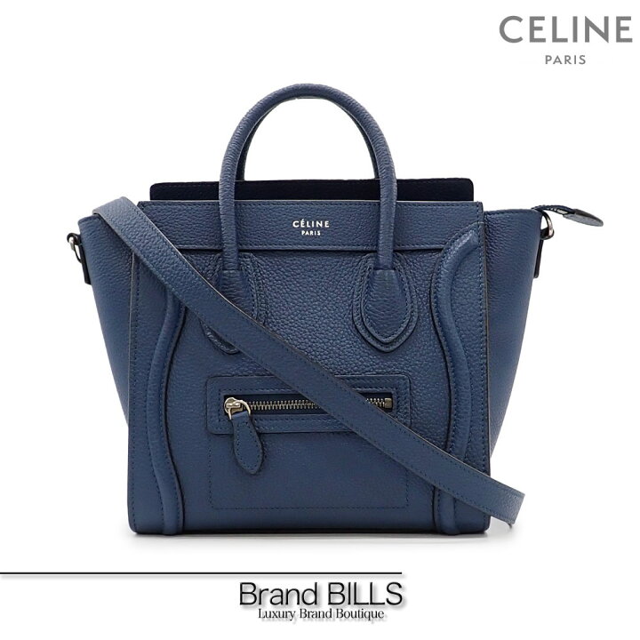 楽天市場】未使用品 CELINE セリーヌ ラゲージ ナノショッパー  