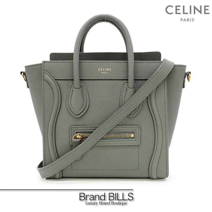楽天市場】美品 CELINE セリーヌ ラゲージ ナノショッパー  
