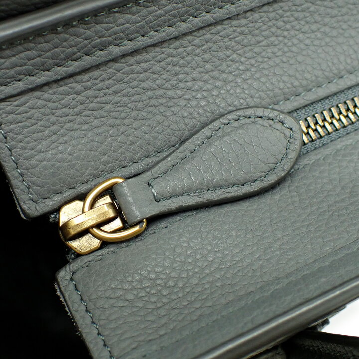 楽天市場】美品 CELINE セリーヌ ラゲージ ナノショッパー 