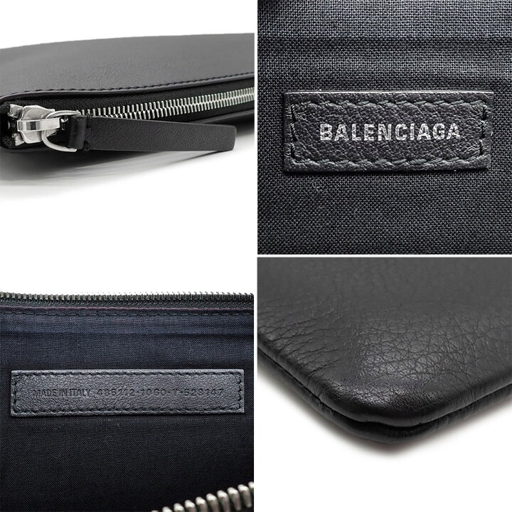 楽天市場】美品 BALENCIAGA バレンシアガ クラッチバッグ セカンド 
