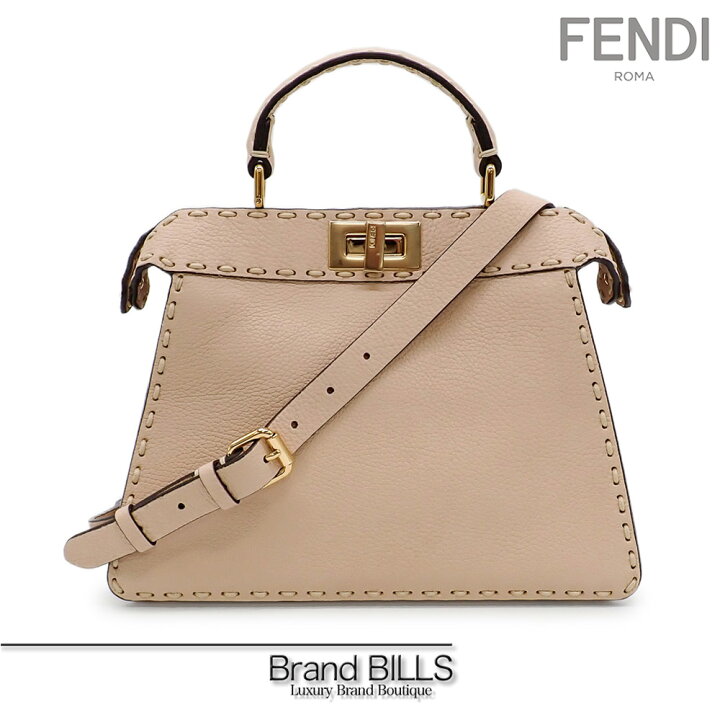 楽天市場】未使用品 FENDI フェンディ ピーカブー スモール アイシー 