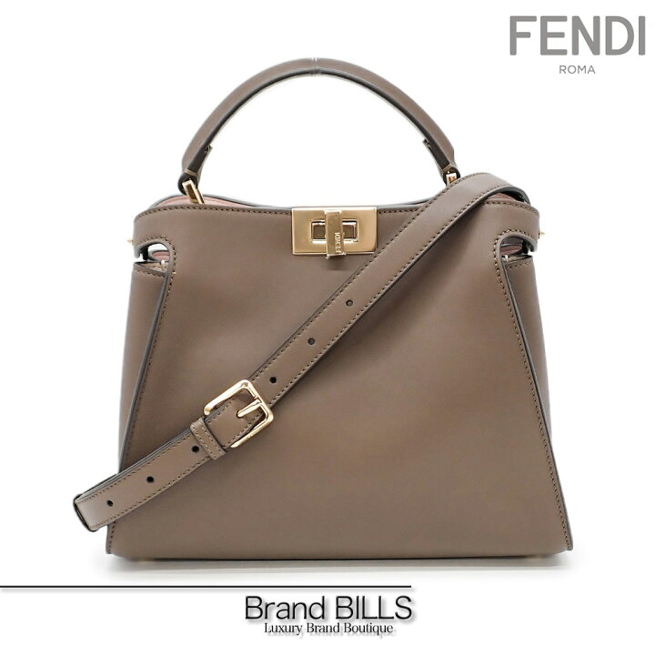 楽天市場】未使用品 FENDI フェンディ ピーカブー アイコニック 