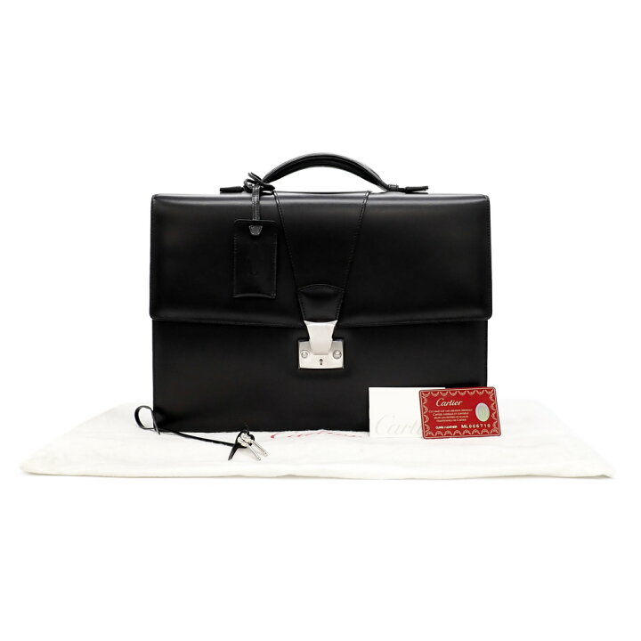 楽天市場】美品 Cartier カルティエ マストライン ビジネスバッグ 