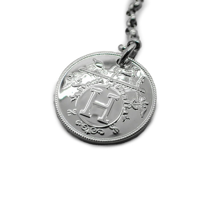 楽天市場】未使用品 HERMES エルメス エクスリブリス PM ネックレス 