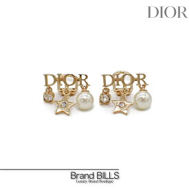 未使用品 Christian Dior ディオール Dio(r)evolution ディオレボリューション クリップイヤリング E1680DVORS_D301 ゴールド アクセサリー 送料無料 【中古】