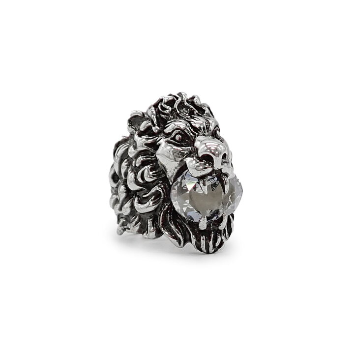 楽天市場】美品 GUCCI グッチ ライオンヘッド リング 指輪 402763 