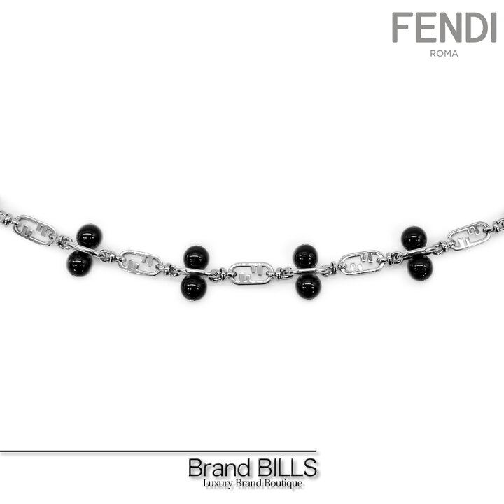 楽天市場】未使用品 FENDI フェンディ ネックレス オーロック FF 