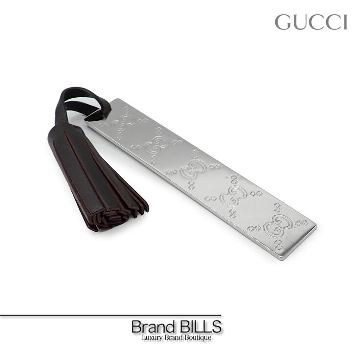 楽天市場】未使用品 GUCCI グッチ しおり ブックマーカー ブックマーク 