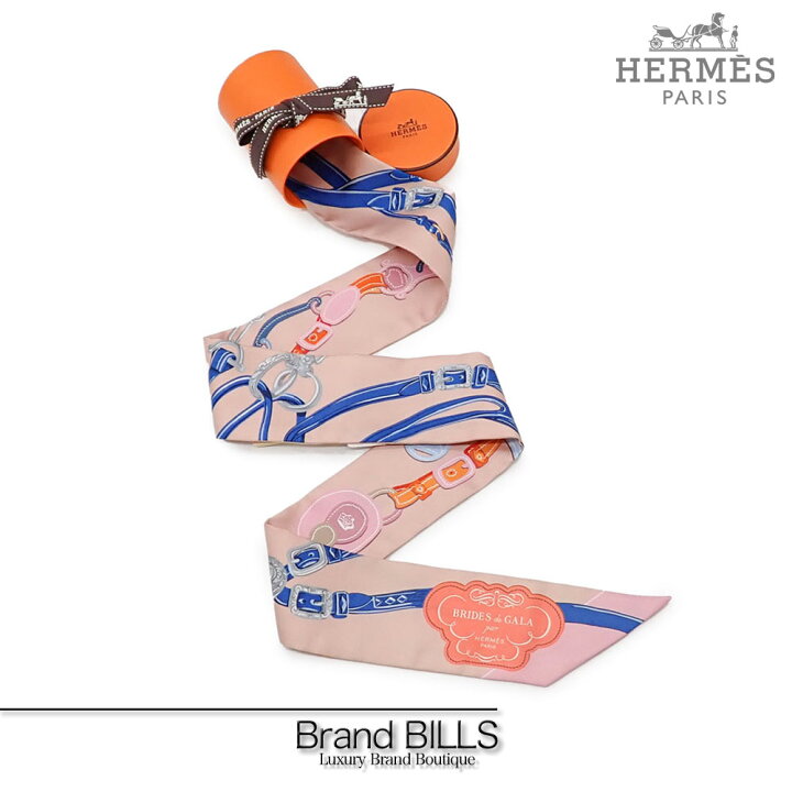 楽天市場】未使用品 HERMES エルメス ツイリー リボンスカーフ 