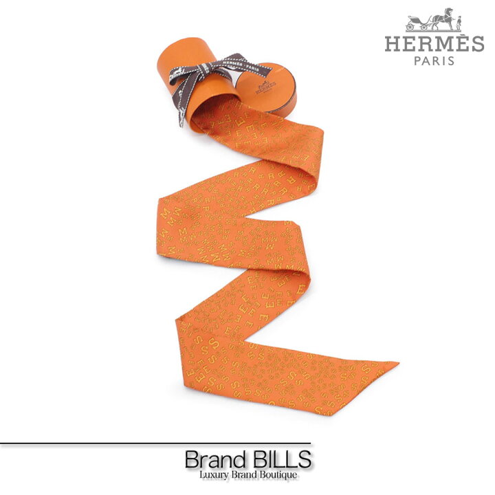 楽天市場】未使用品 HERMES エルメス ツイリー リボンスカーフ 062258S 
