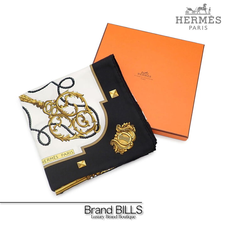 楽天市場】未使用品 HERMES エルメス LES CLES スカーフ 大判 レ・クレ 