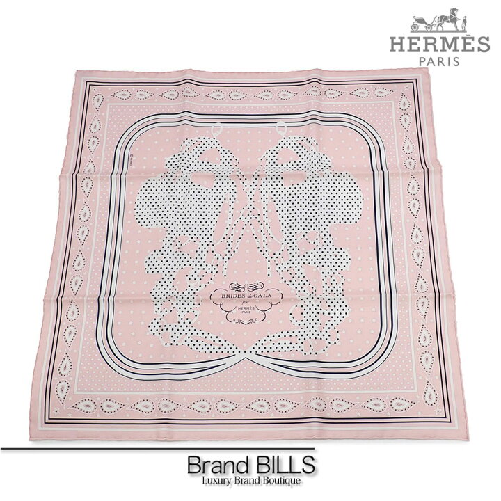 楽天市場】新品 HERMES エルメス バンダナ55 カレ55 Brides de Gala 