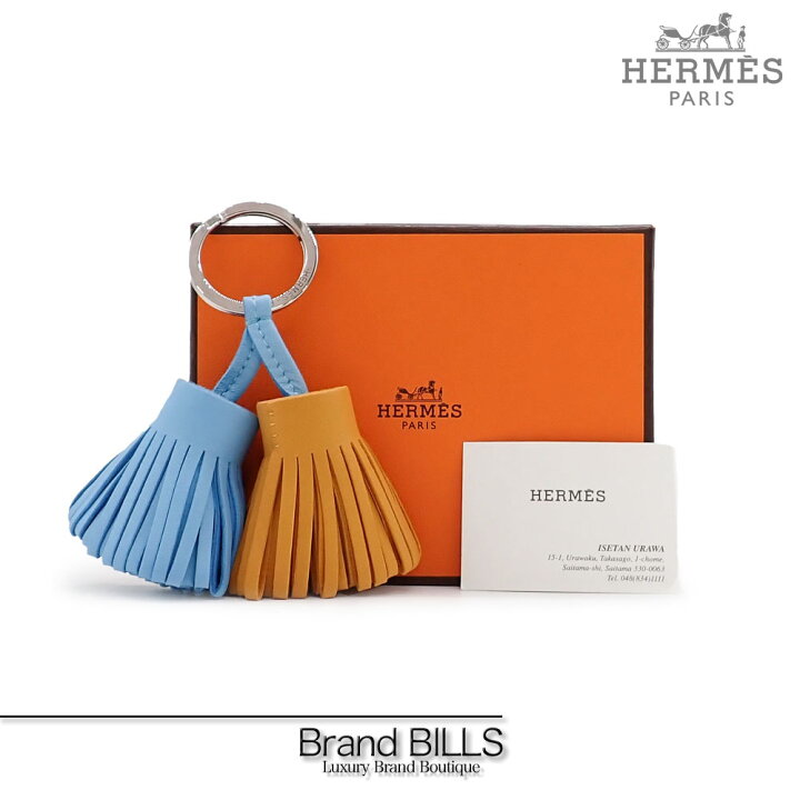 楽天市場】未使用品 HERMES エルメス カルメン ウノドス キーホルダー 