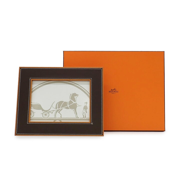 楽天市場】新品 HERMES エルメス フォトフレーム プレイヤードMM 