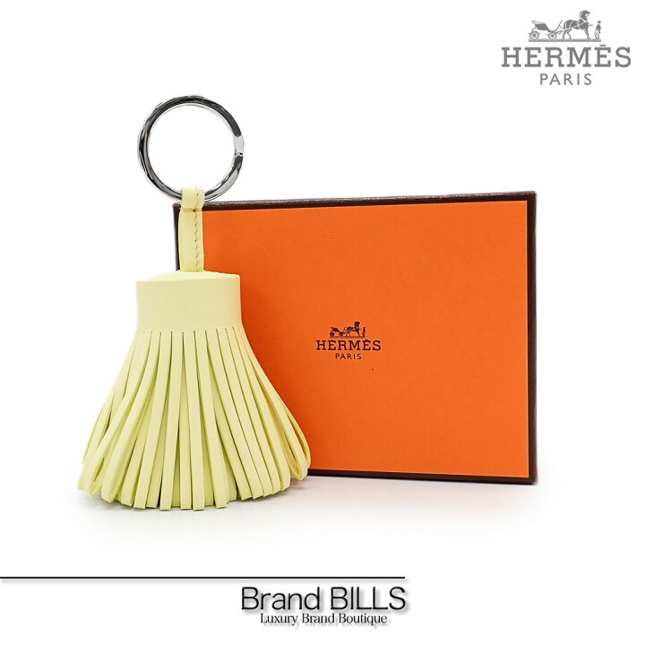 楽天市場】未使用品 HERMES エルメス カルメン フリンジ キーリング  
