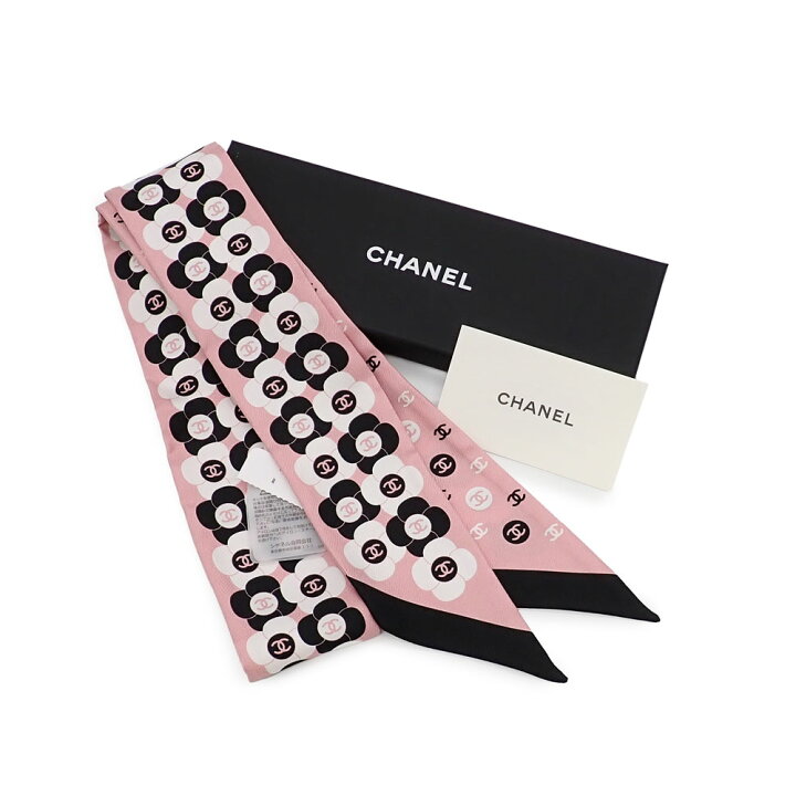 楽天市場】未使用品 CHANEL シャネル ツイリー ヘアバンド スカーフ 